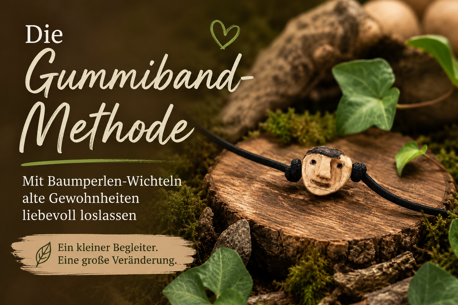 Die Gummiband-Methode – Mit einem Baumperlen-Wichtel liebevoll neue Gewohnheiten entwickeln