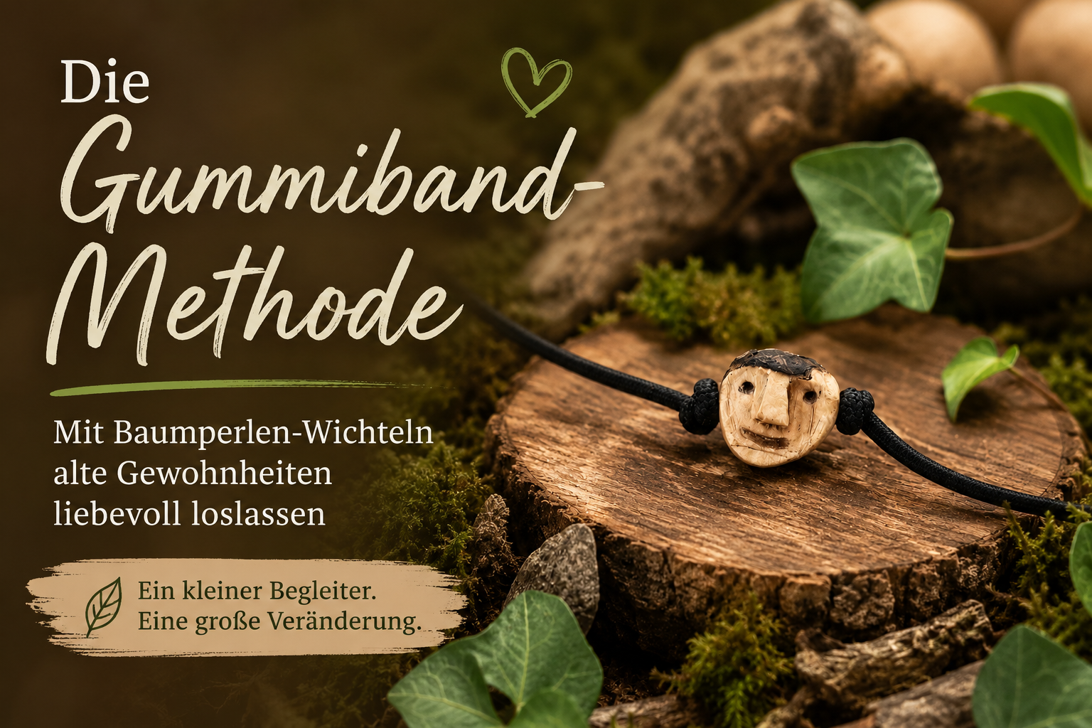 Die Gummiband-Methode – Mit einem Baumperlen-Wichtel liebevoll neue Gewohnheiten entwickeln