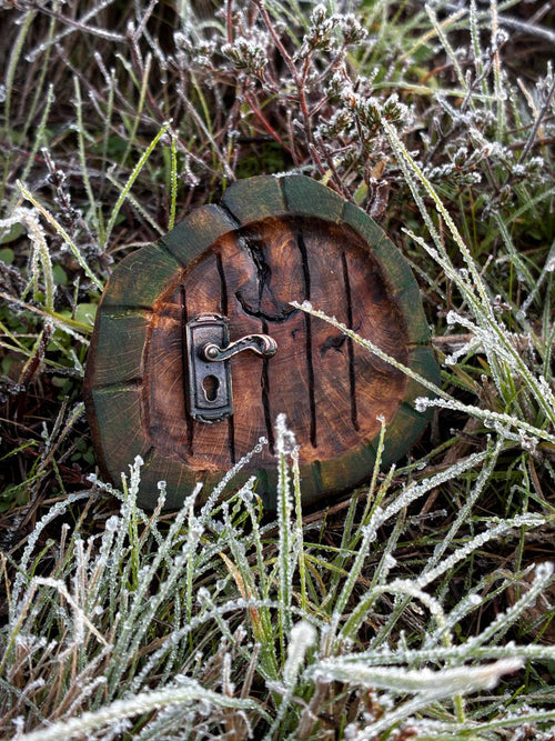 Hobbit Tür aus Baumperle
