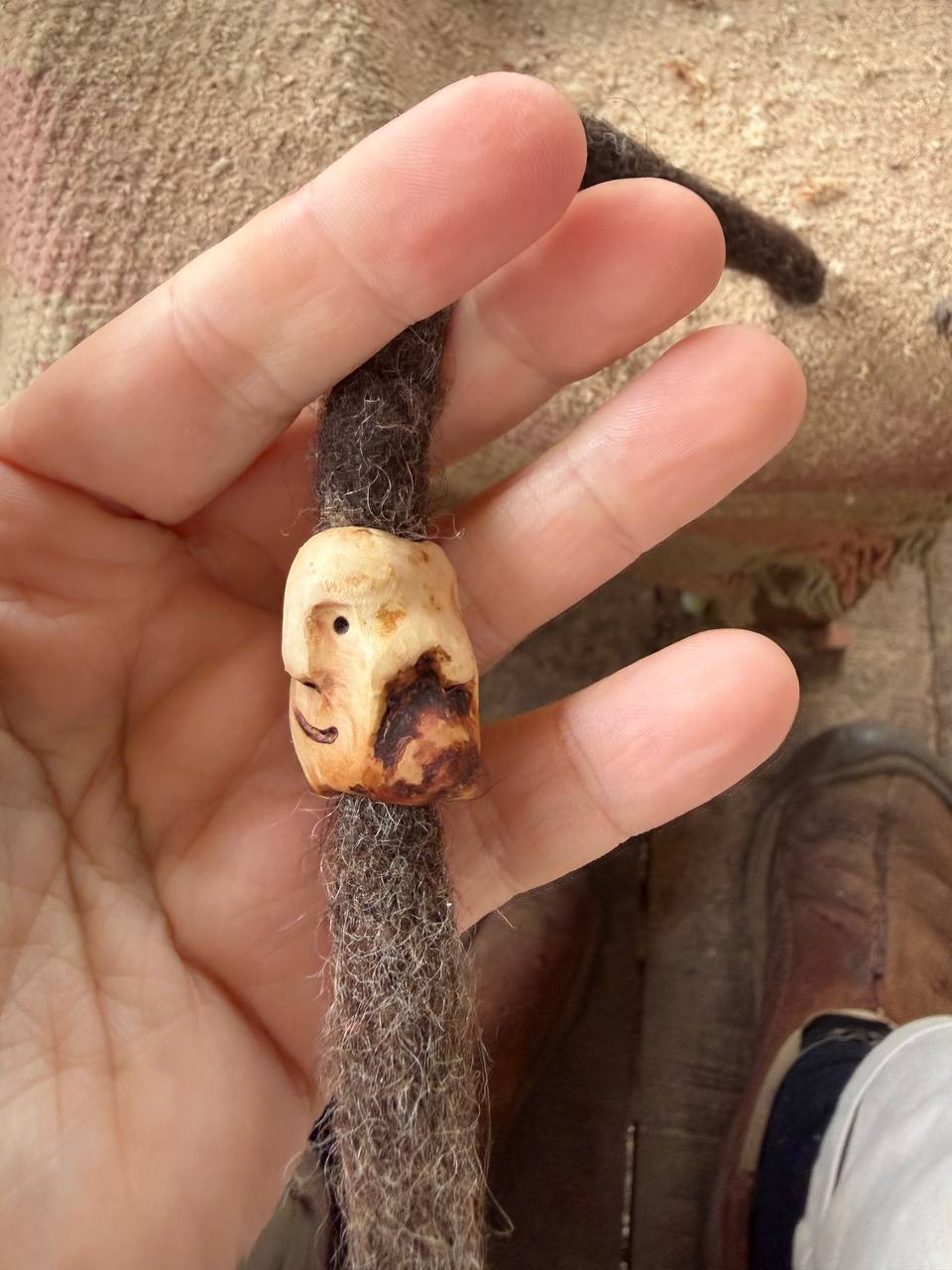 Dreadwichtel aus Baumperle