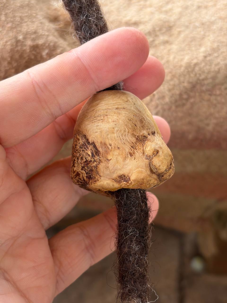 Dreadwichtel aus Baumperle