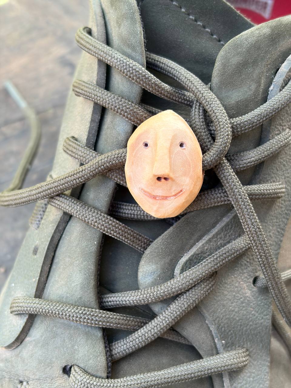 Schuhwichtel aus Baumperle