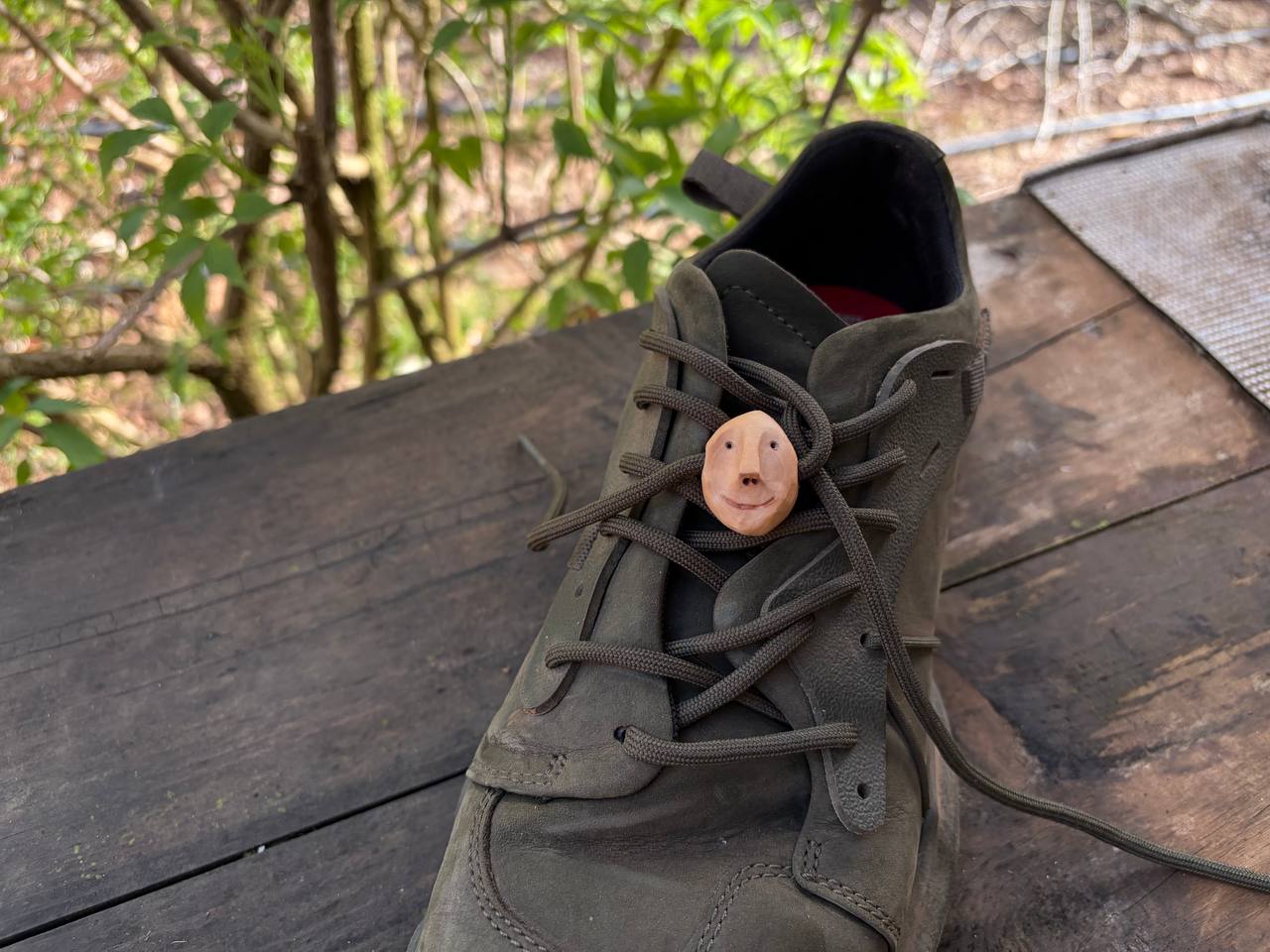 Schuhwichtel aus Baumperle