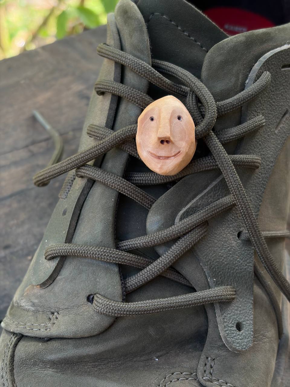 Schuhwichtel aus Baumperle