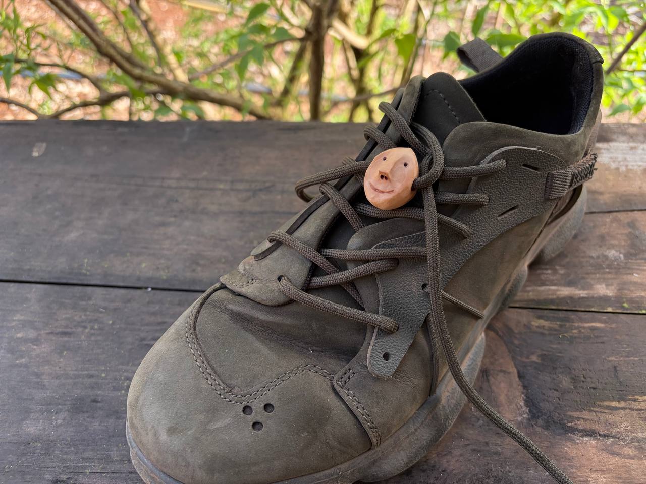 Schuhwichtel aus Baumperle