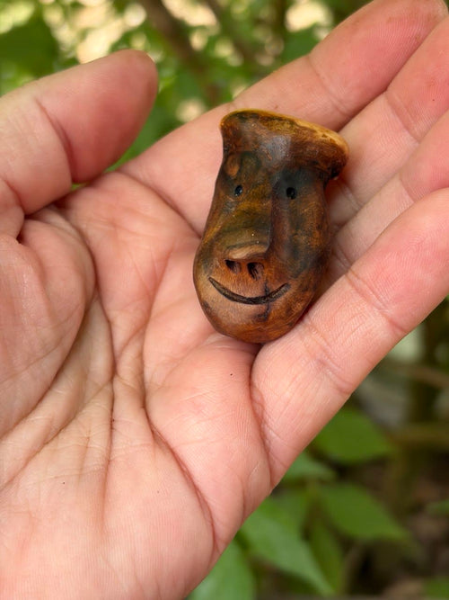 Handschmeichler aus Baumperle als Wichtel