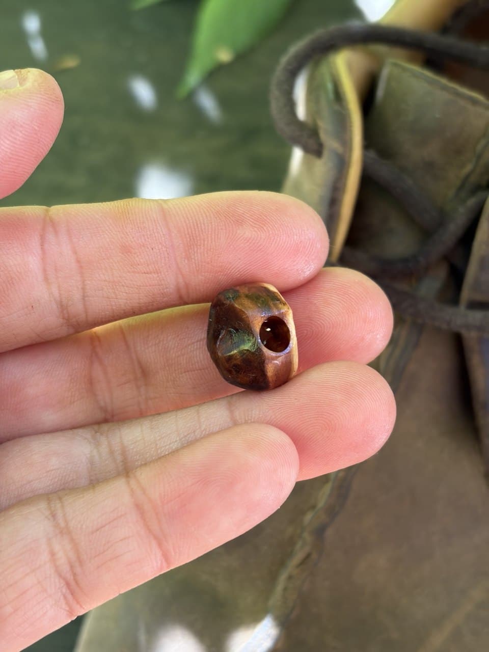 Schuhwichtel aus Baumperle