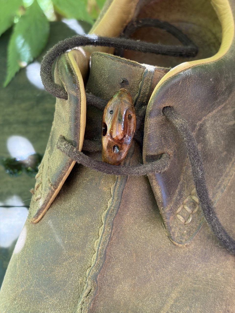 Schuhwichtel aus Baumperle
