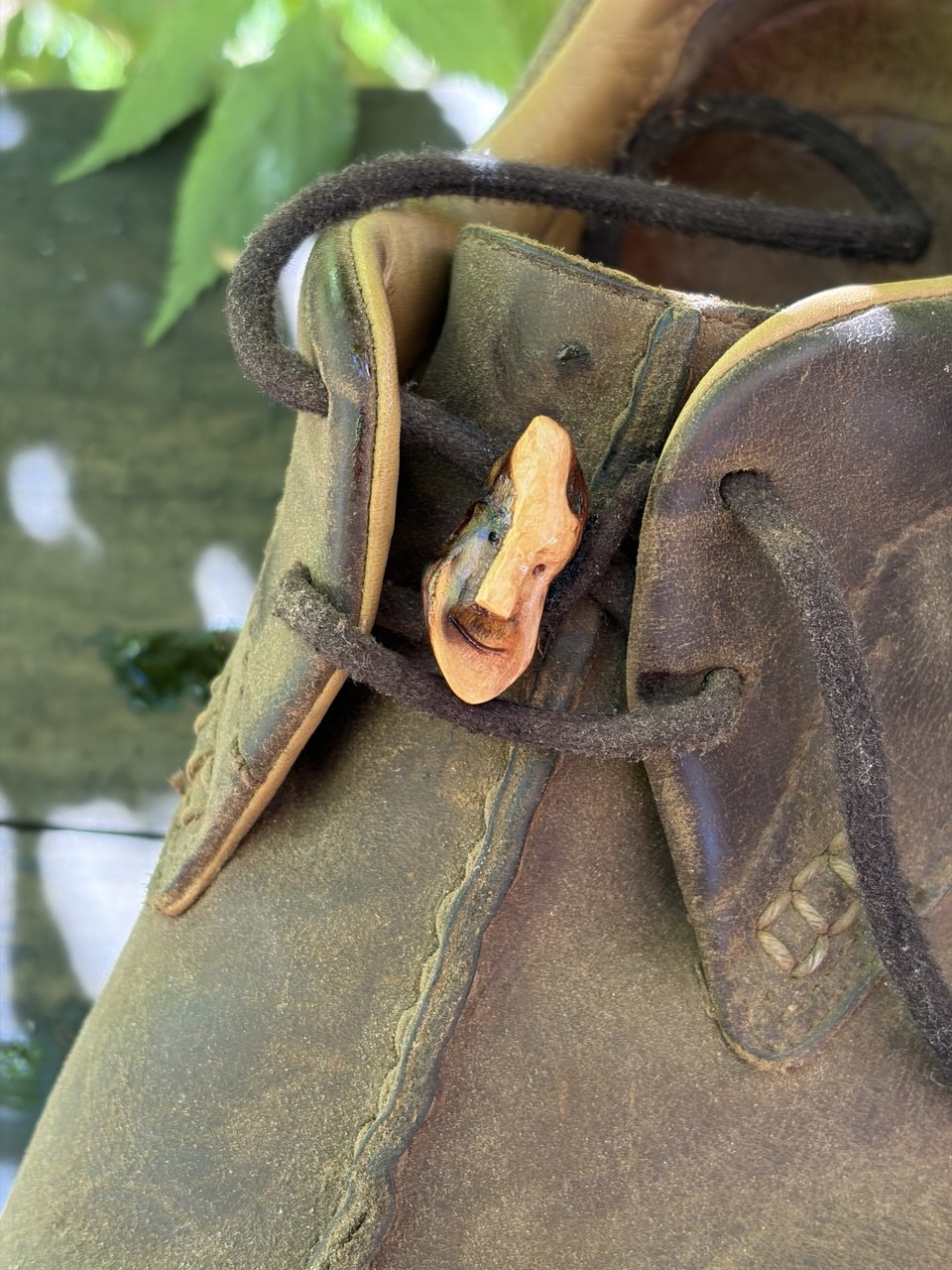 Schuhwichtel aus Baumperle