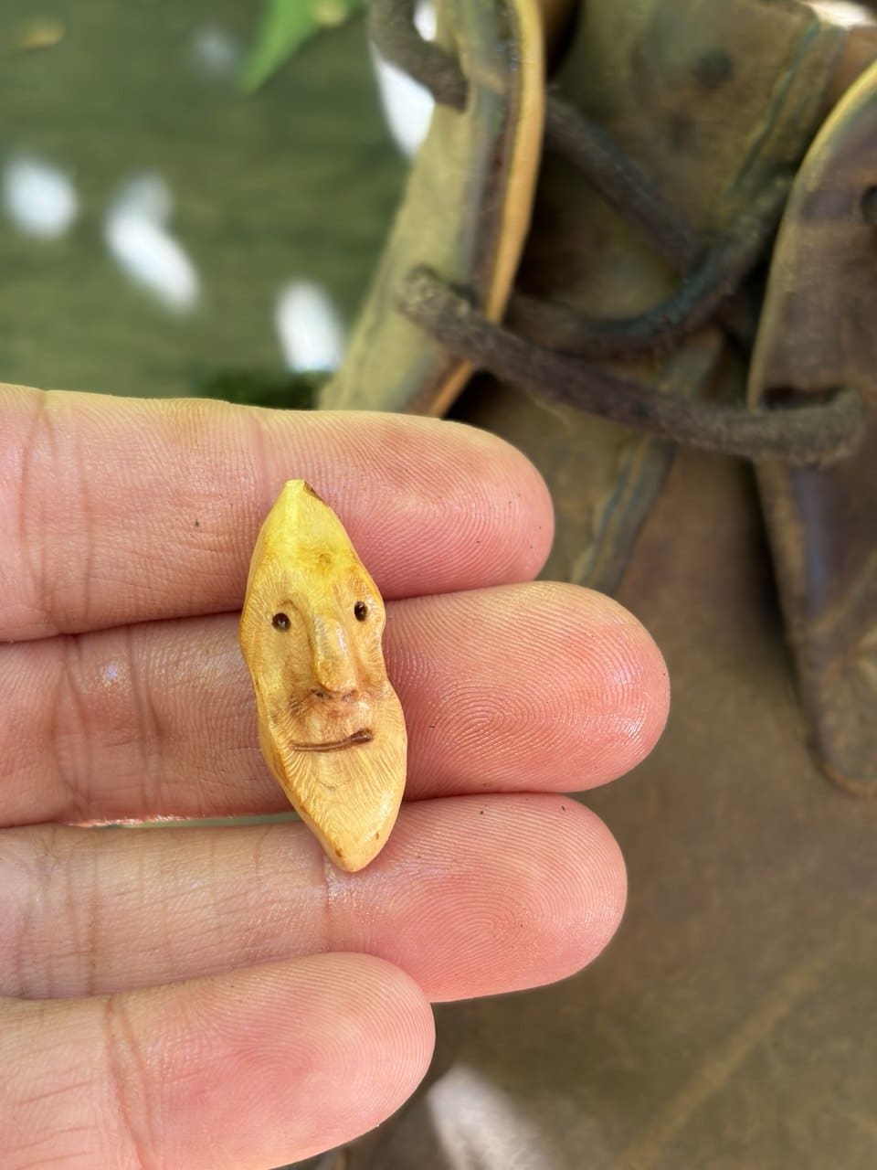 Schuhwichtel aus Baumperle
