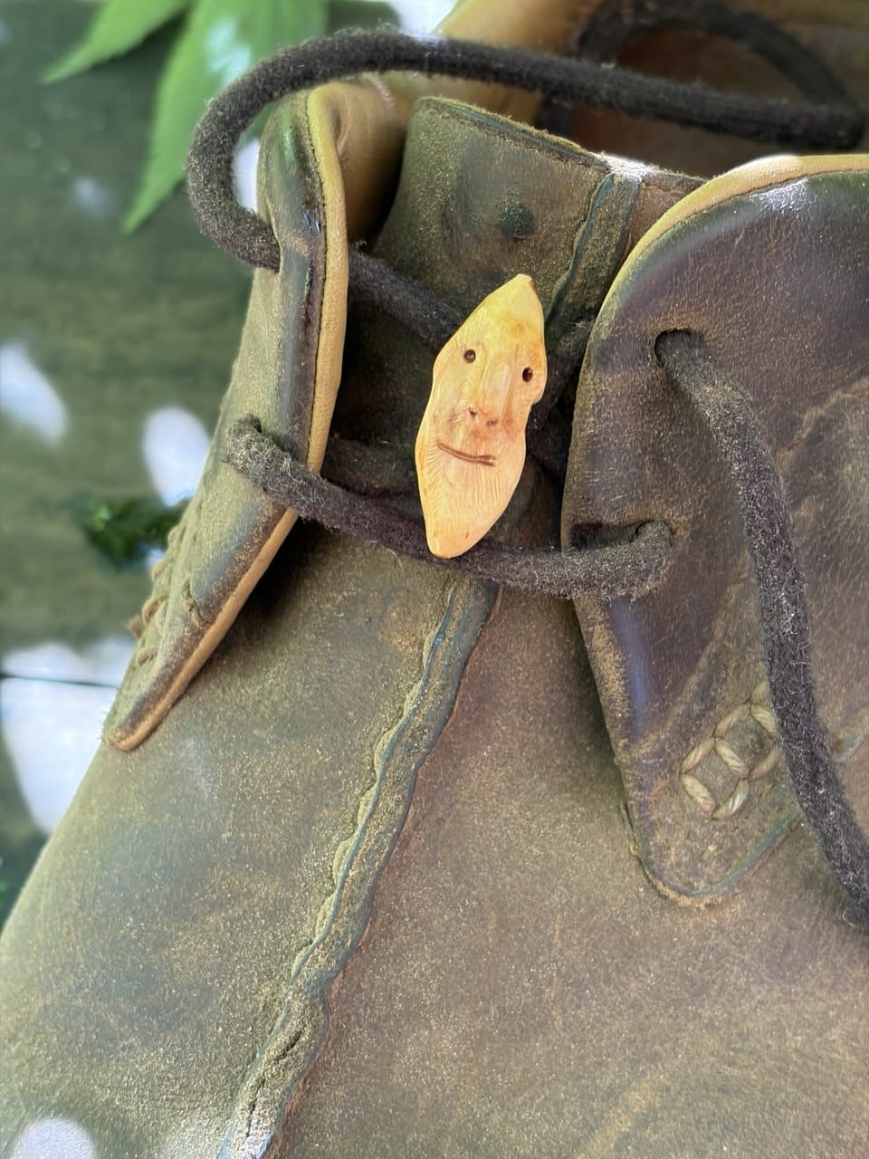 Schuhwichtel aus Baumperle