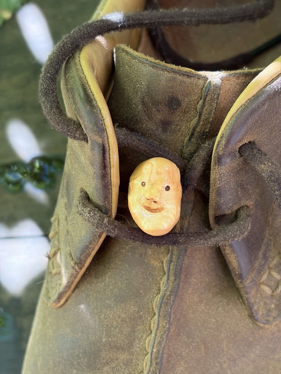 Schuhwichtel aus Baumperle