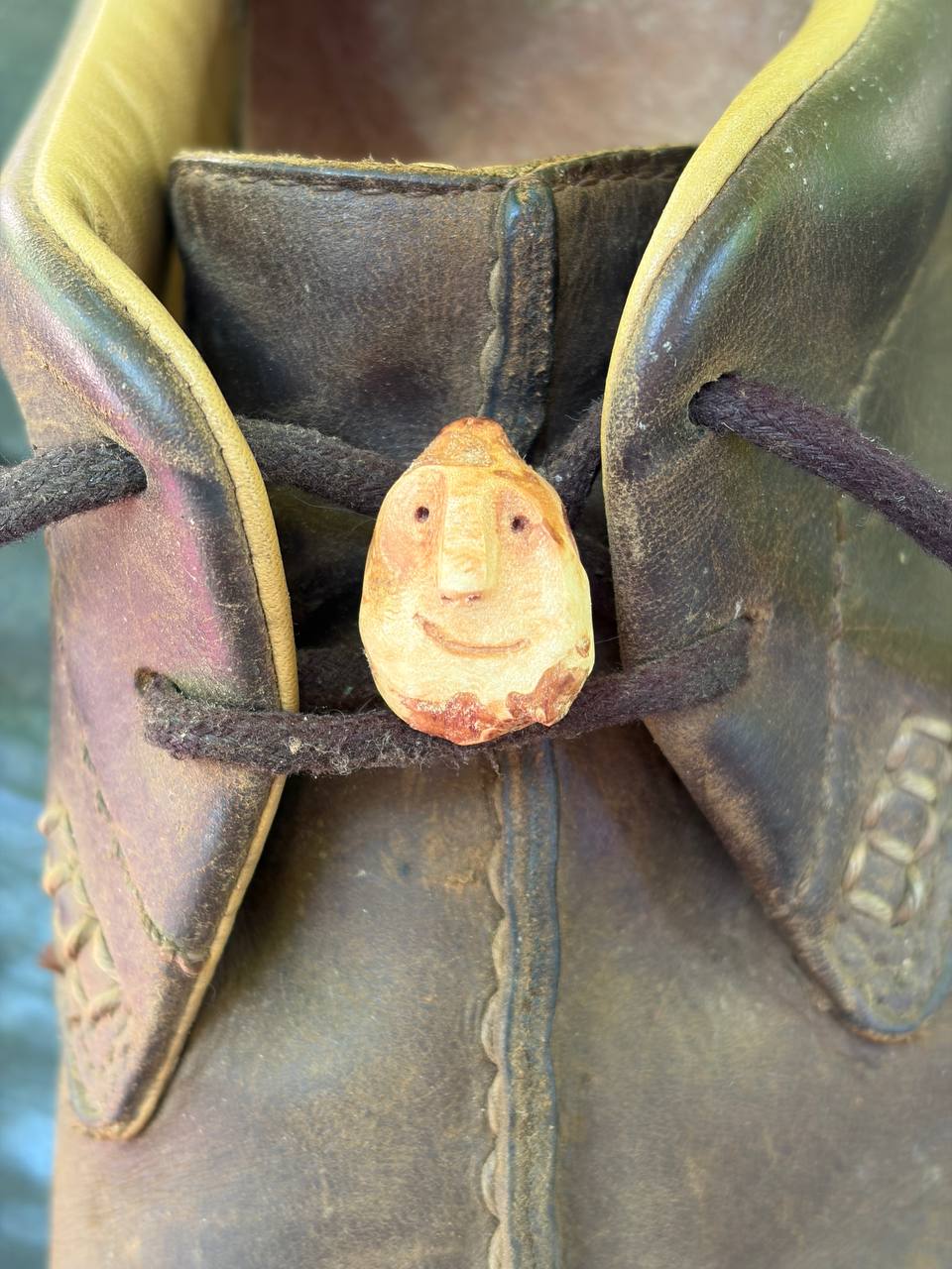 Schuhwichtel aus Baumperle