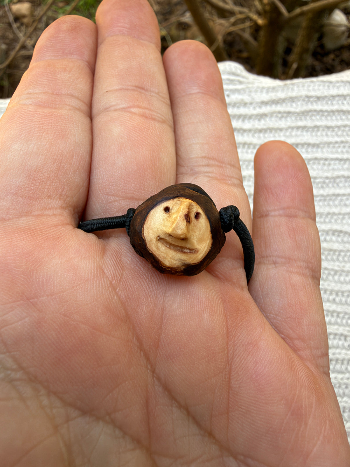 Baumperlen Wichtel Bommel