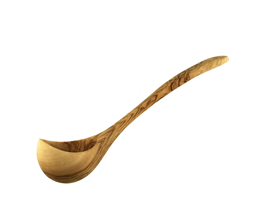 Schöpfkelle aus Olivenholz