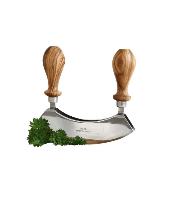 Wiegemesser aus Olivenholz