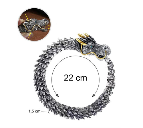 Drache Armband