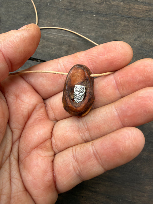 Baumperle mit Eule