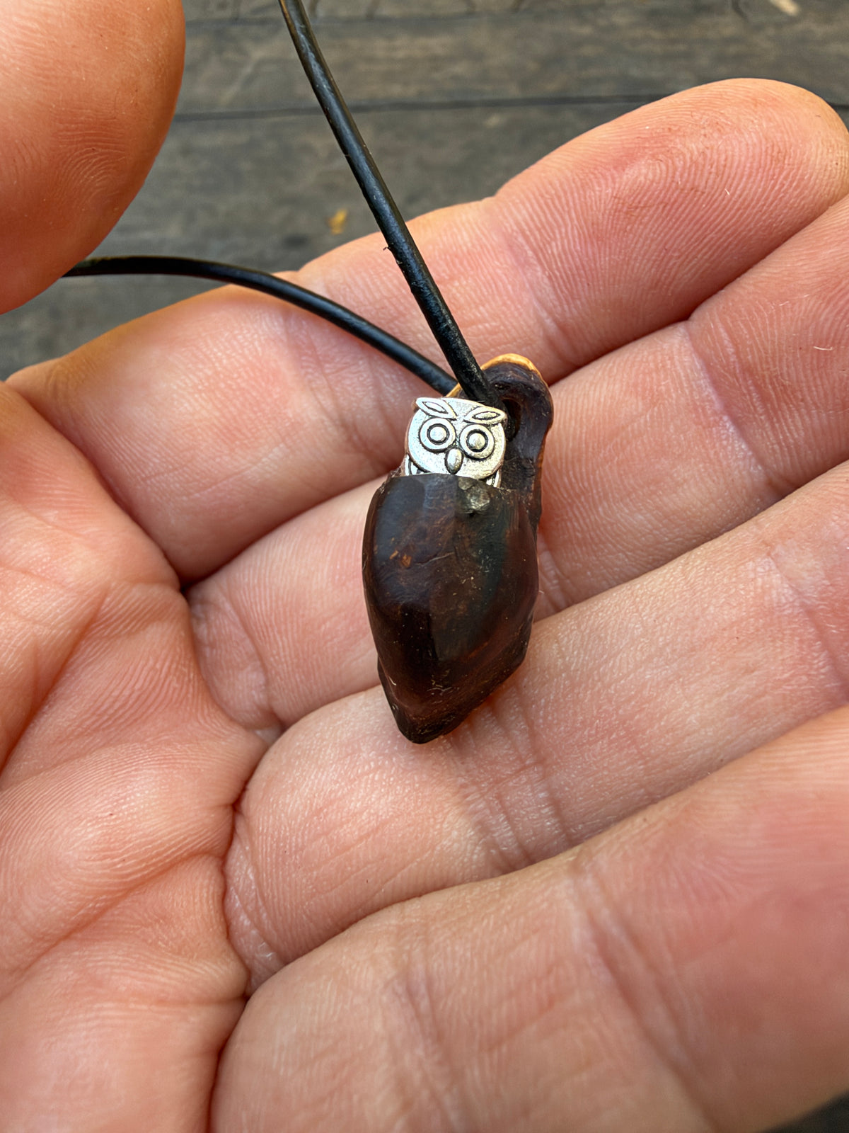 Baumperle mit Eule