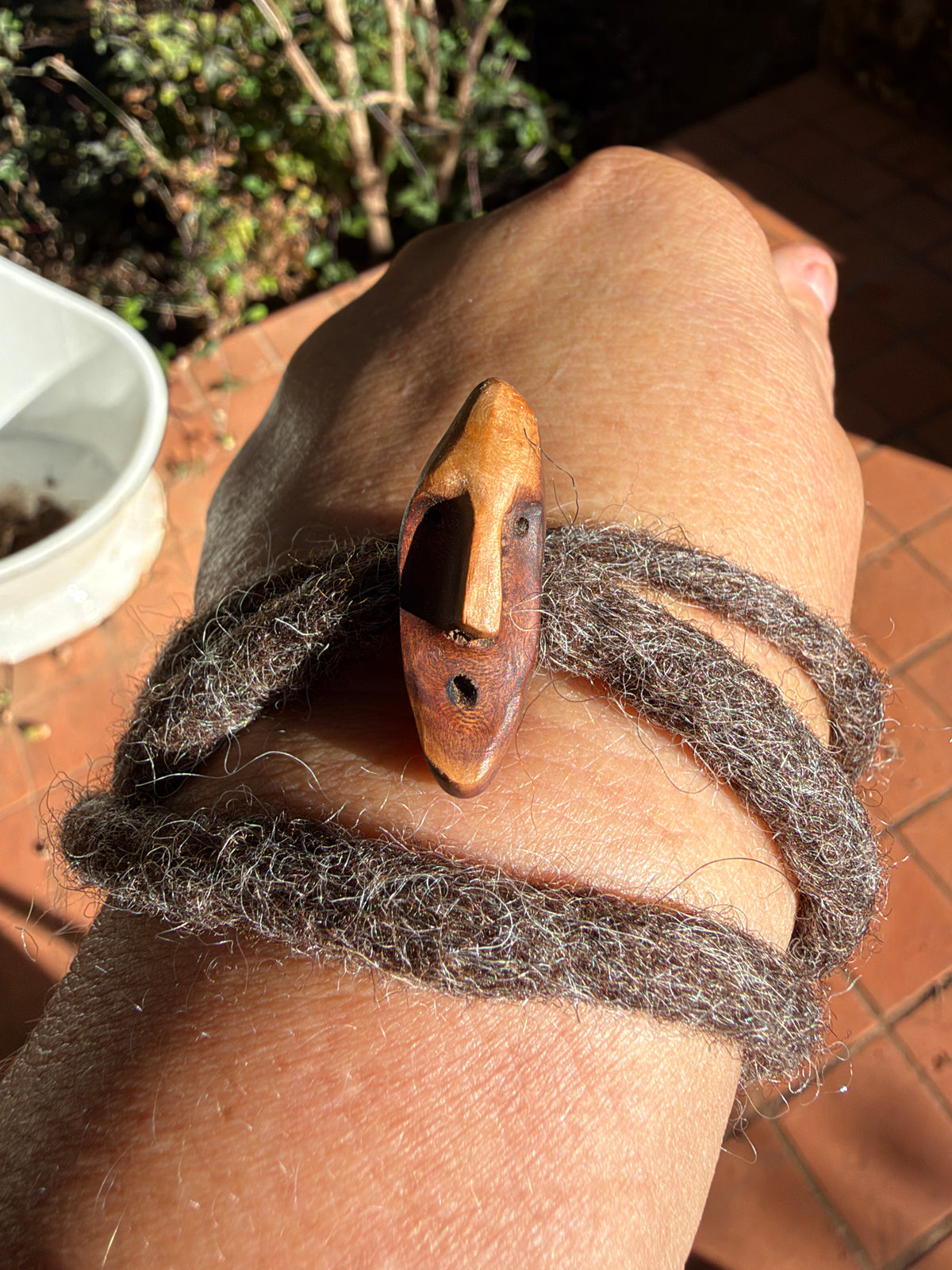 Filz Armband Wichtel Brumm
