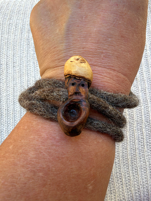 Filz Armband Wichtel Skadi