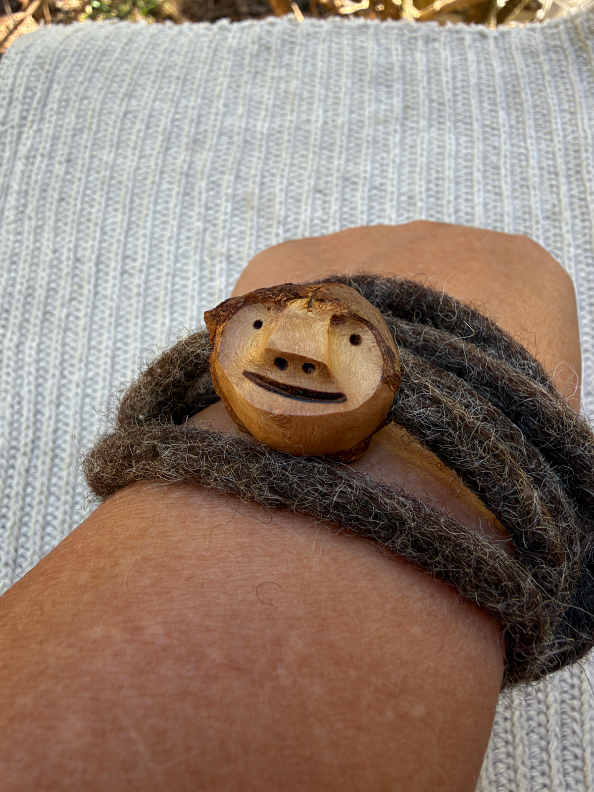 Filz Armband Wichtel Jokel
