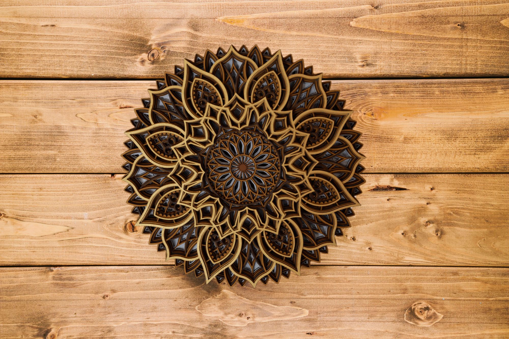 Mandala Lasercut