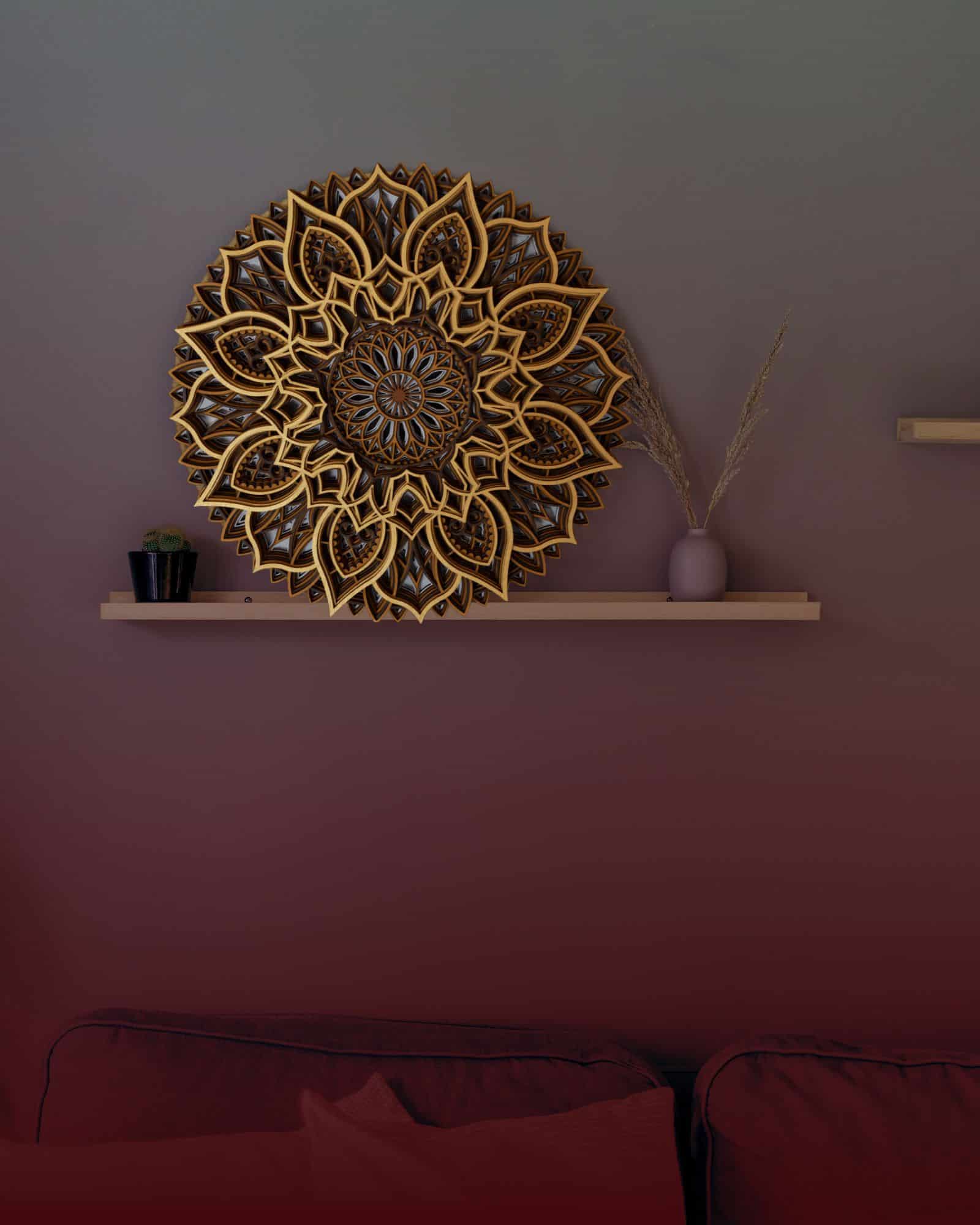 Mandala Lasercut
