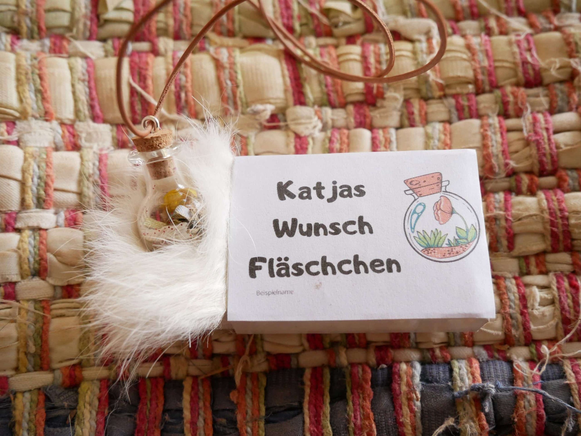 Wunschfläschchen mit magischem Inhalt