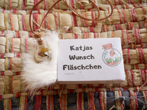 Wunschfläschchen mit magischem Inhalt