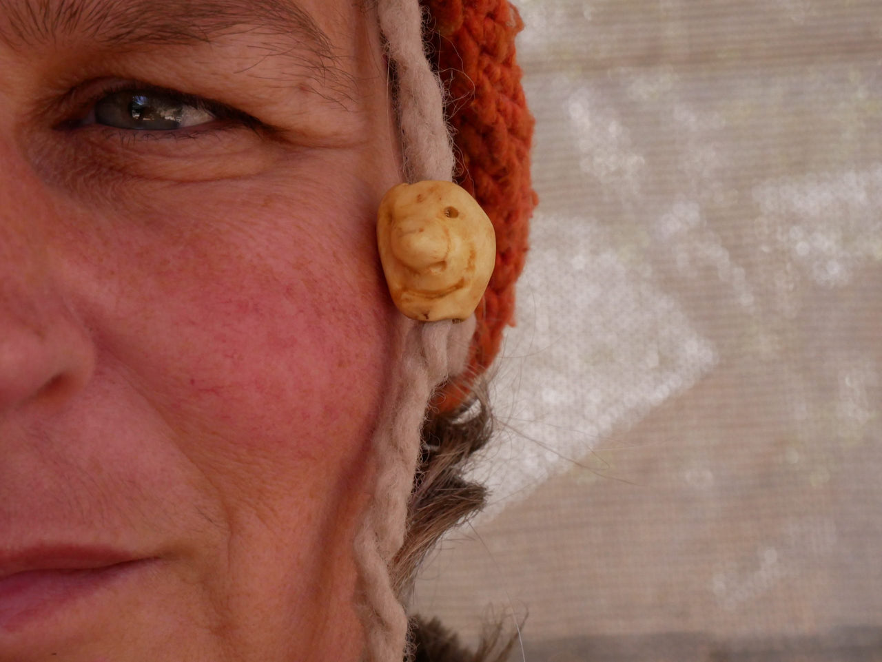 Dreadperle aus Baumperle