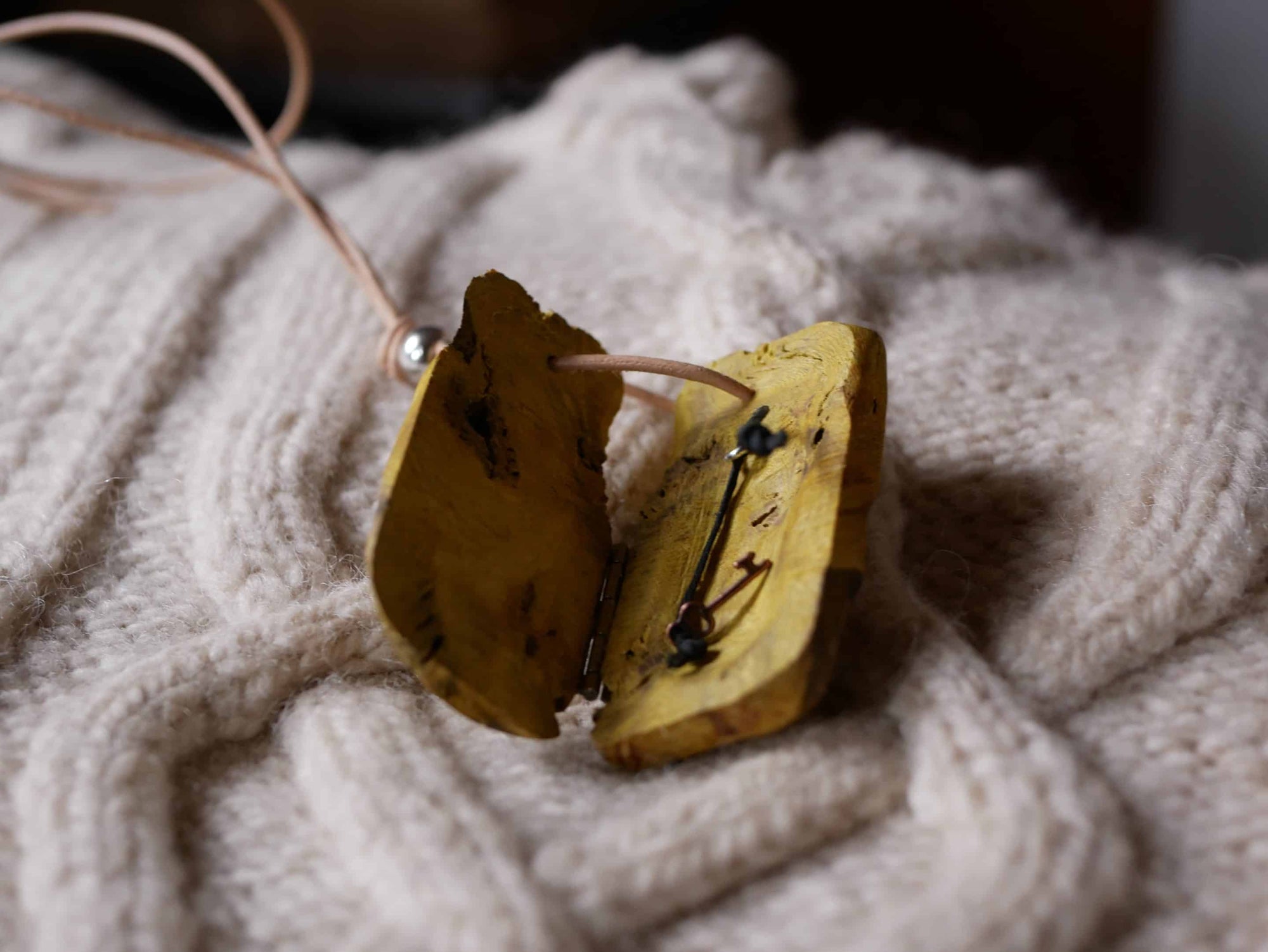 Medaillon aus Berberitze