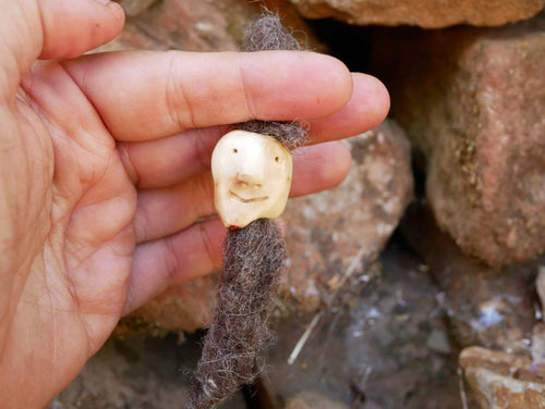Dreadwichtel aus Baumperle