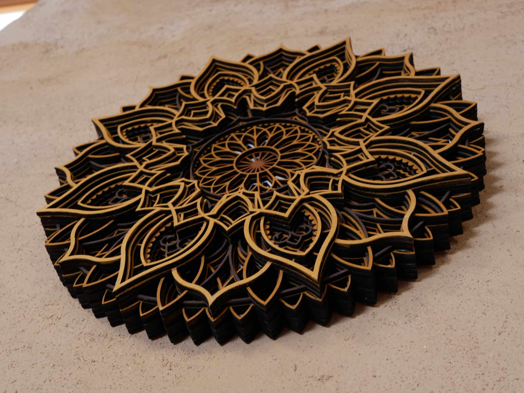 Mandala Lasercut