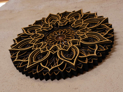 Mandala Lasercut