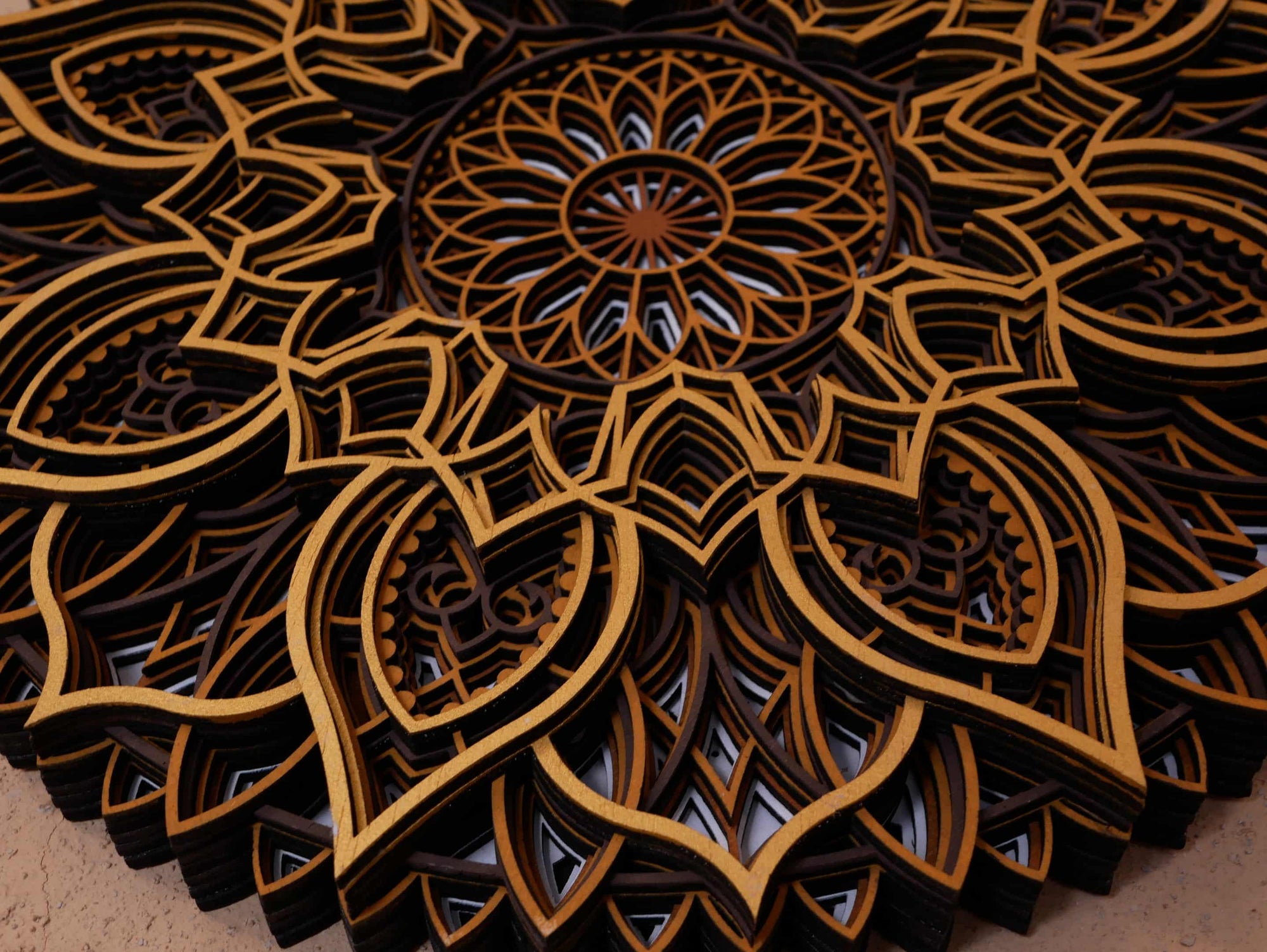 Mandala Lasercut