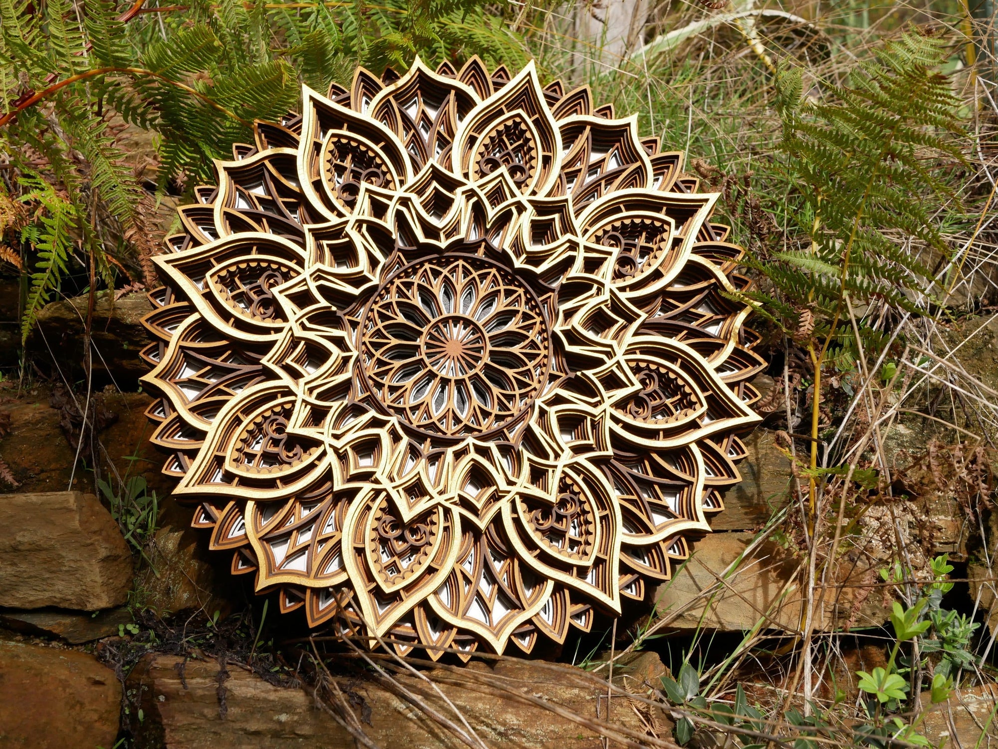 Mandala Lasercut