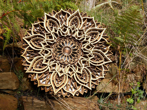 Mandala Lasercut
