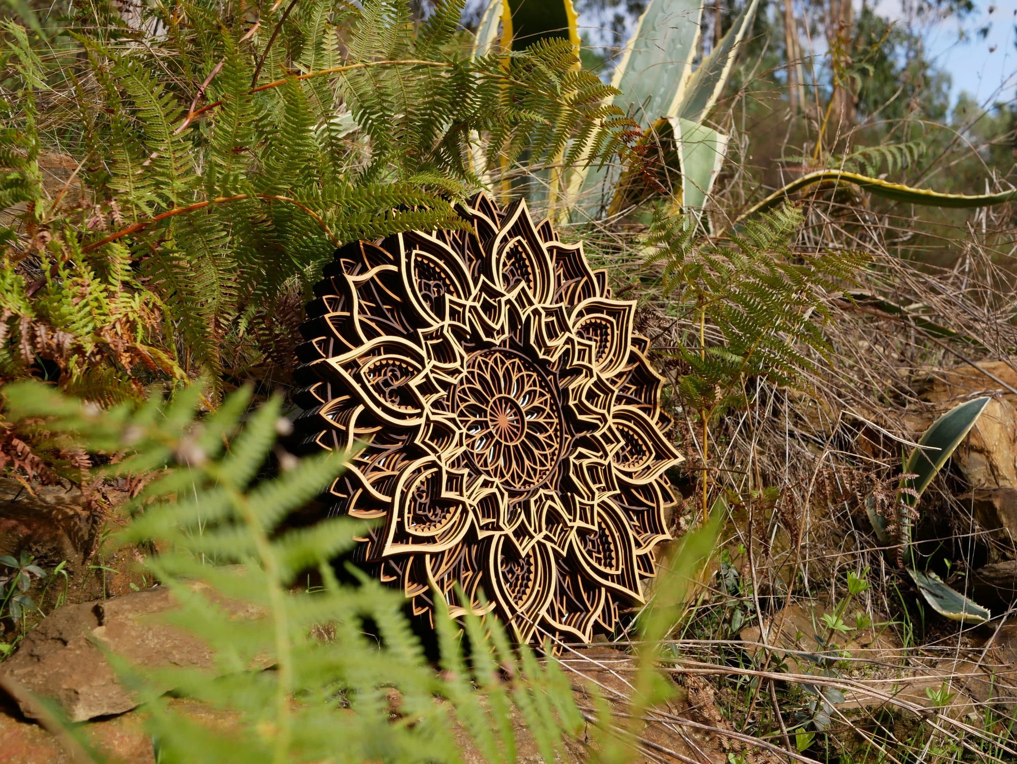 Mandala Lasercut