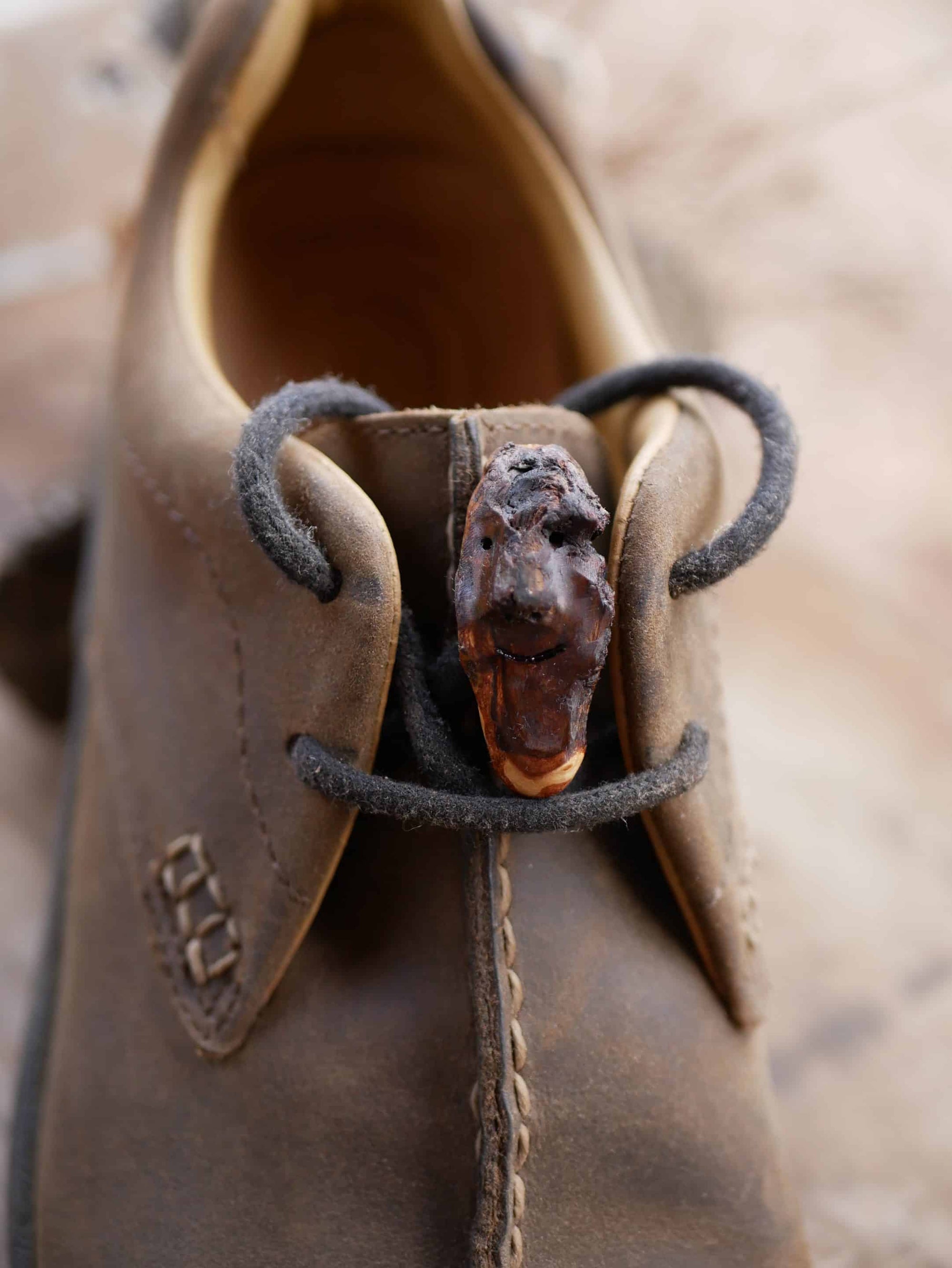 Schuhwichtel aus Baumperle