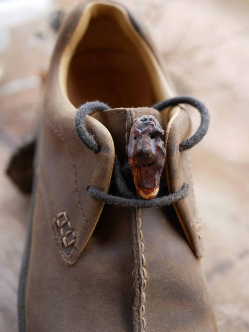 Schuhwichtel aus Baumperle