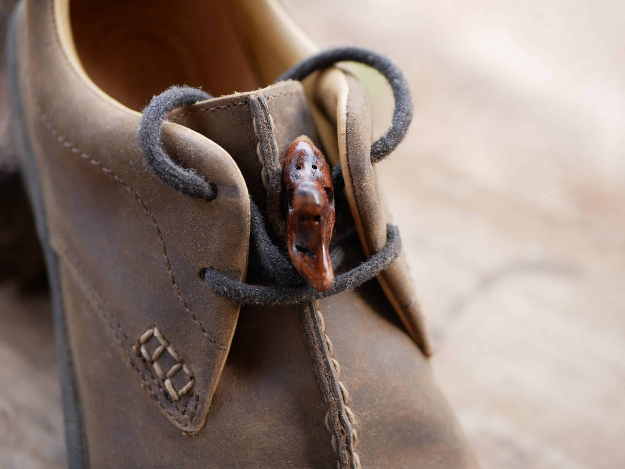 Schuhwichtel aus Baumperle