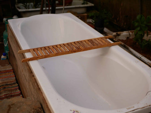 Badebrett aus Olivenholz