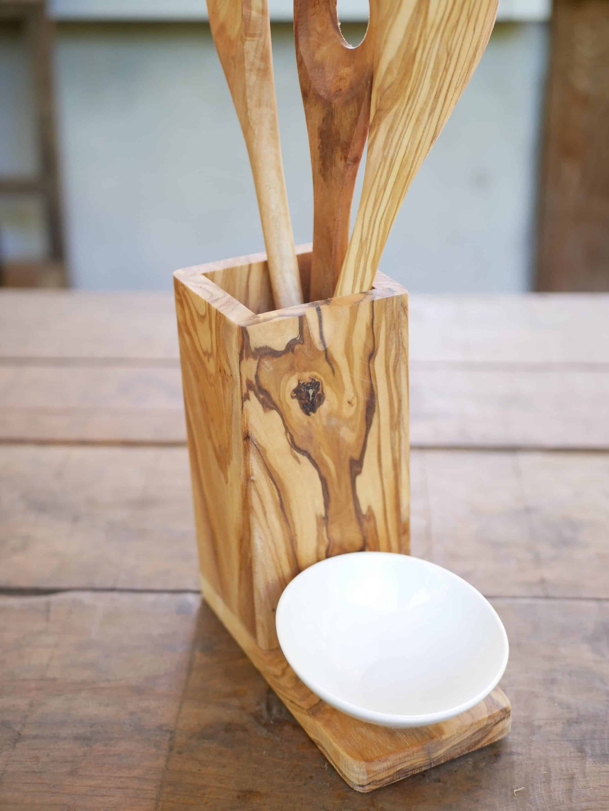 Kochlöffel Set aus Olivenholz