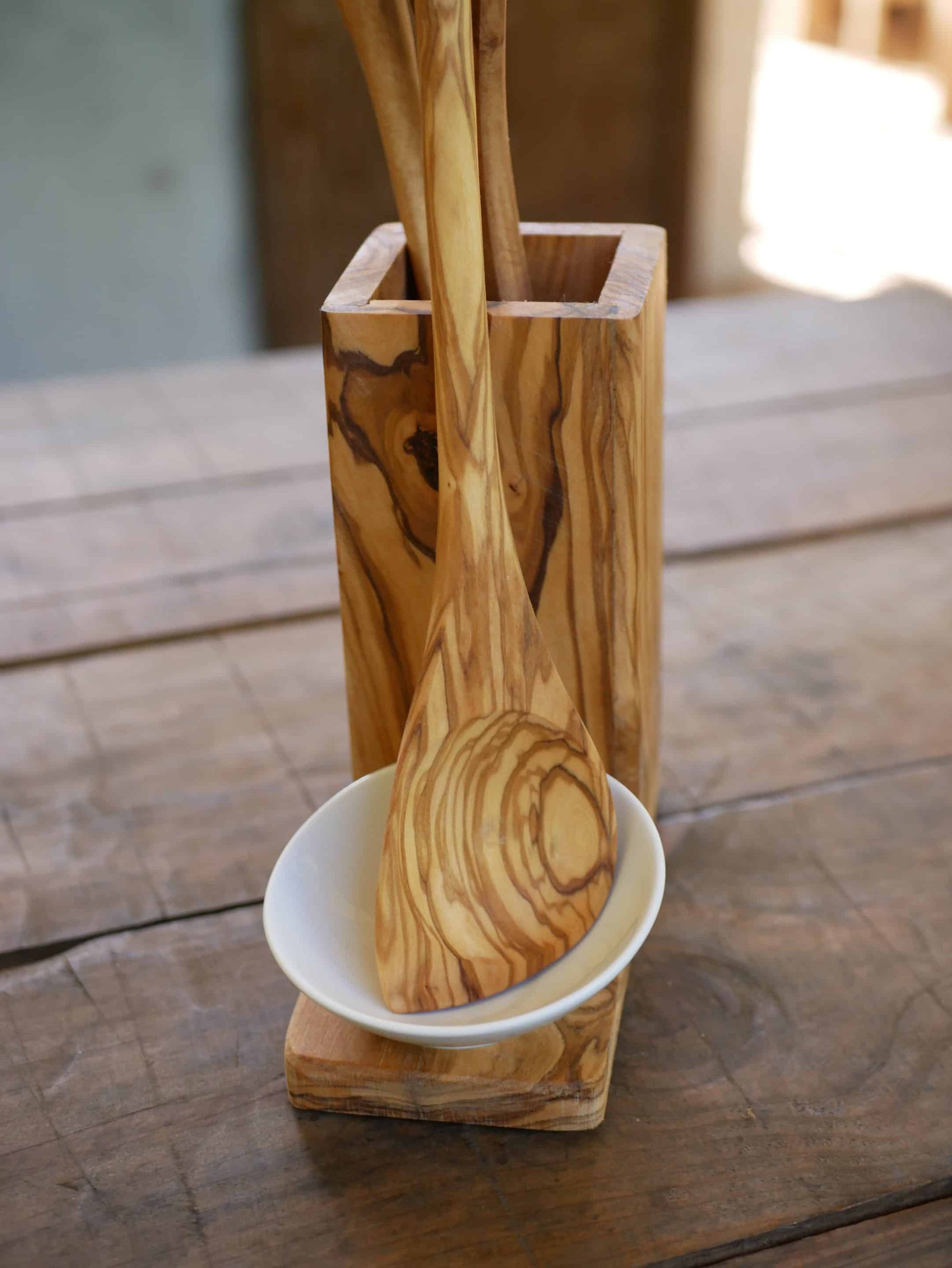 Kochlöffel Set aus Olivenholz