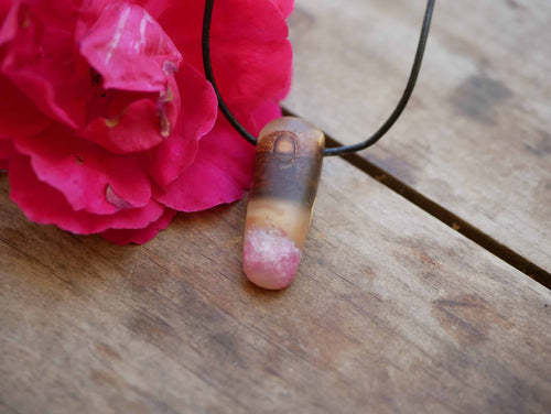 Baumperlen mit Epoxid Rose