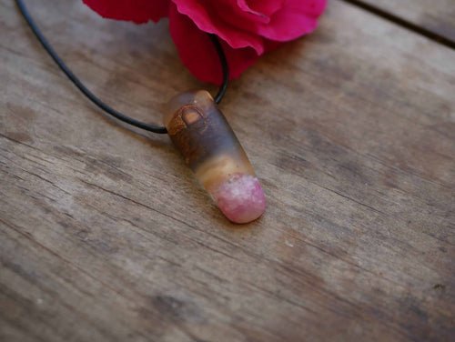Baumperlen mit Epoxid Rose