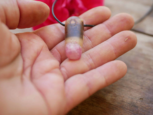 Baumperlen mit Epoxid Rose