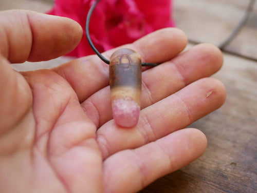 Baumperlen mit Epoxid Rose