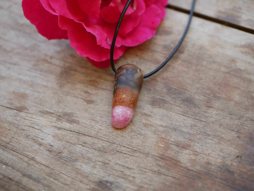 Baumperlen mit Epoxid Rose
